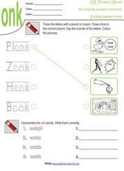 onk-ending-pattern-worksheet